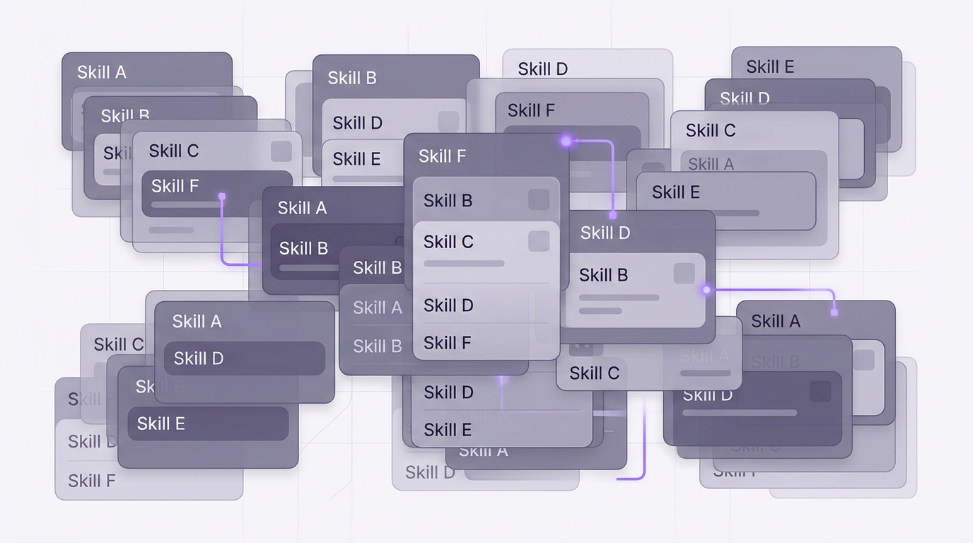 Skill marketplace redundancy: overlapping workflow packages